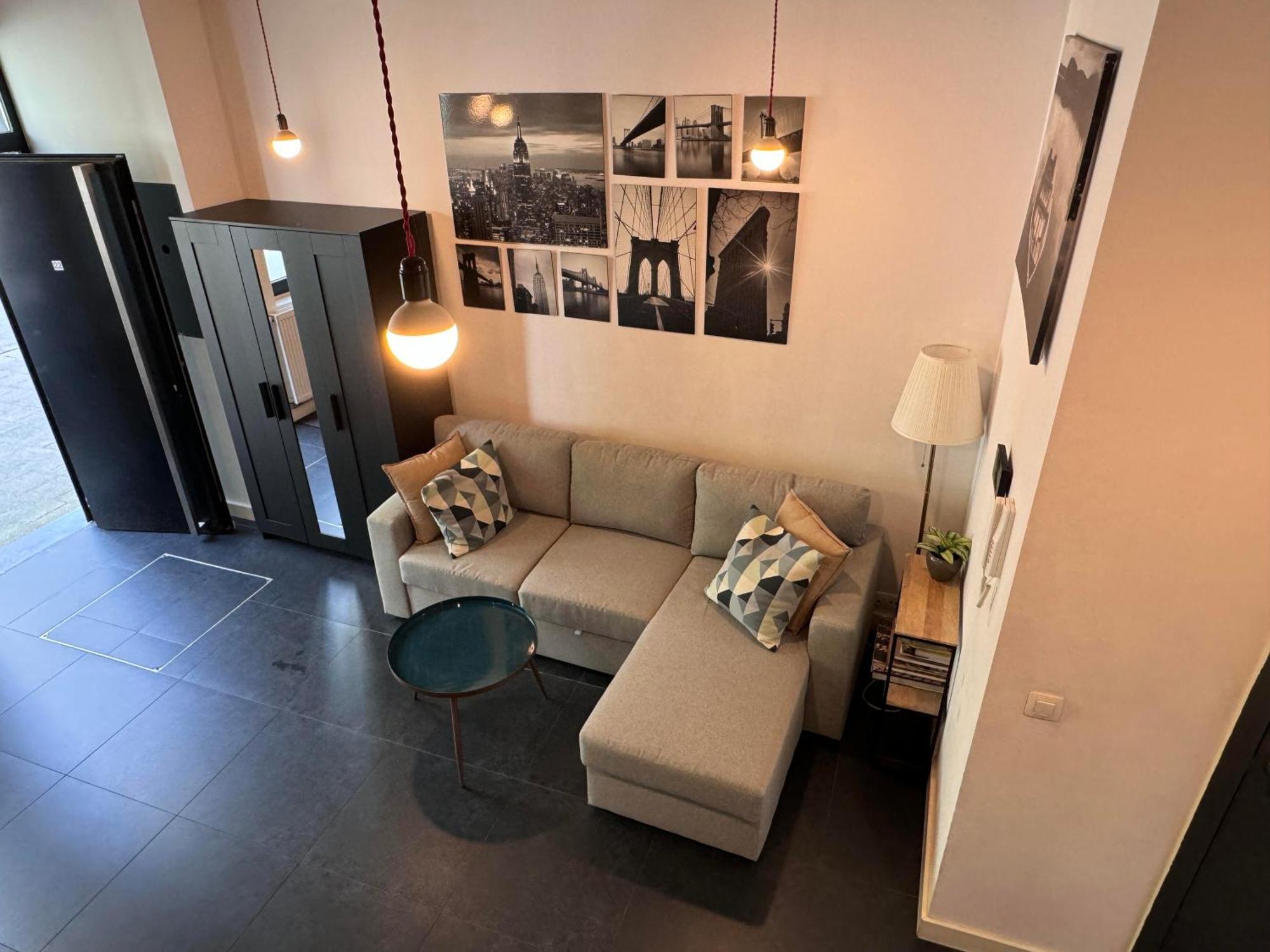 Modern Cozy Studio With Backyard Antuérpia Exterior foto