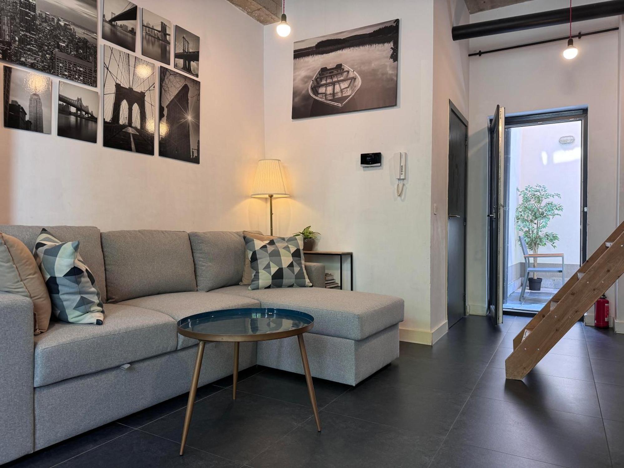 Modern Cozy Studio With Backyard Antuérpia Exterior foto